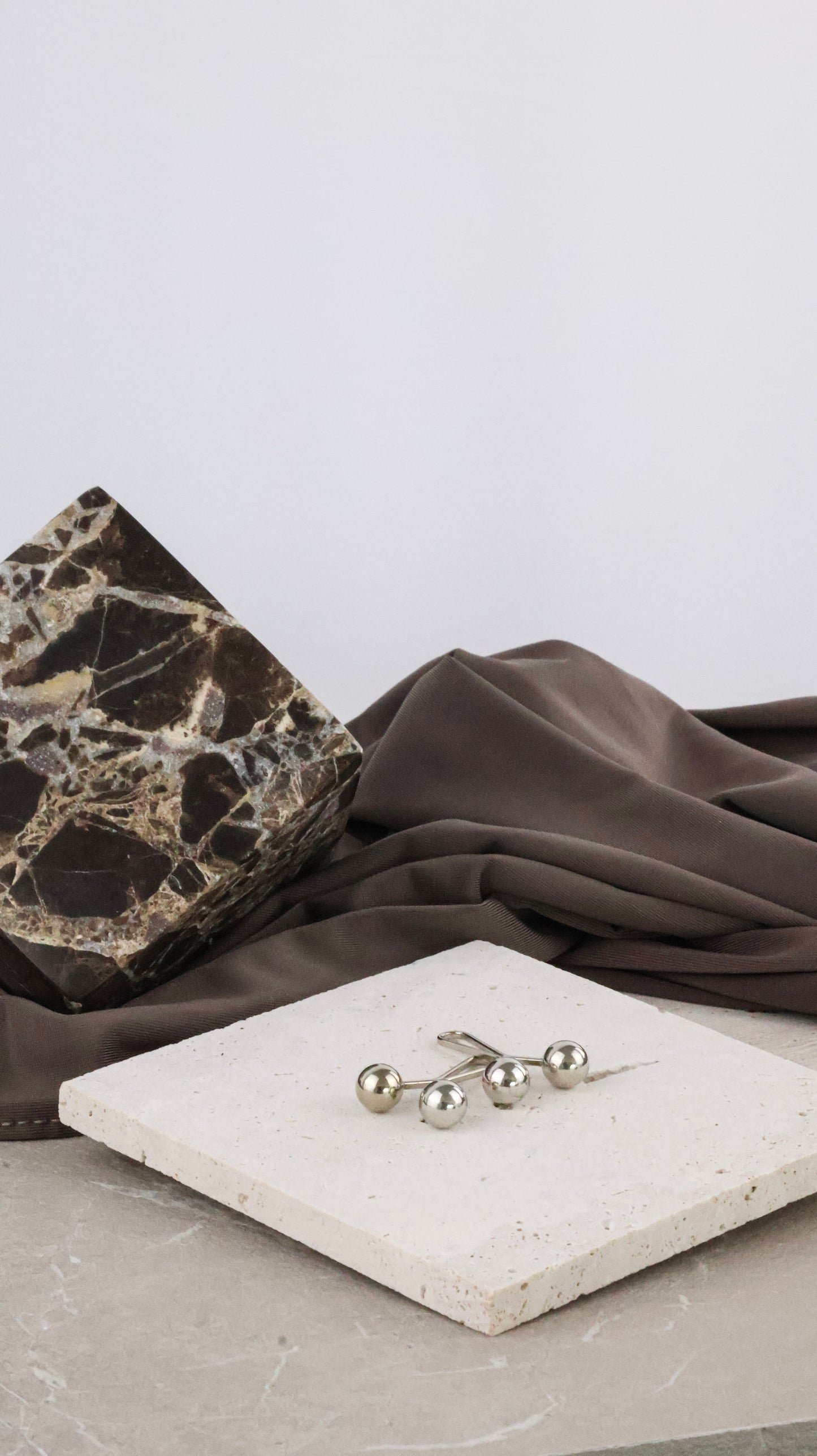 HIJAB CLIP DUO SILVER
