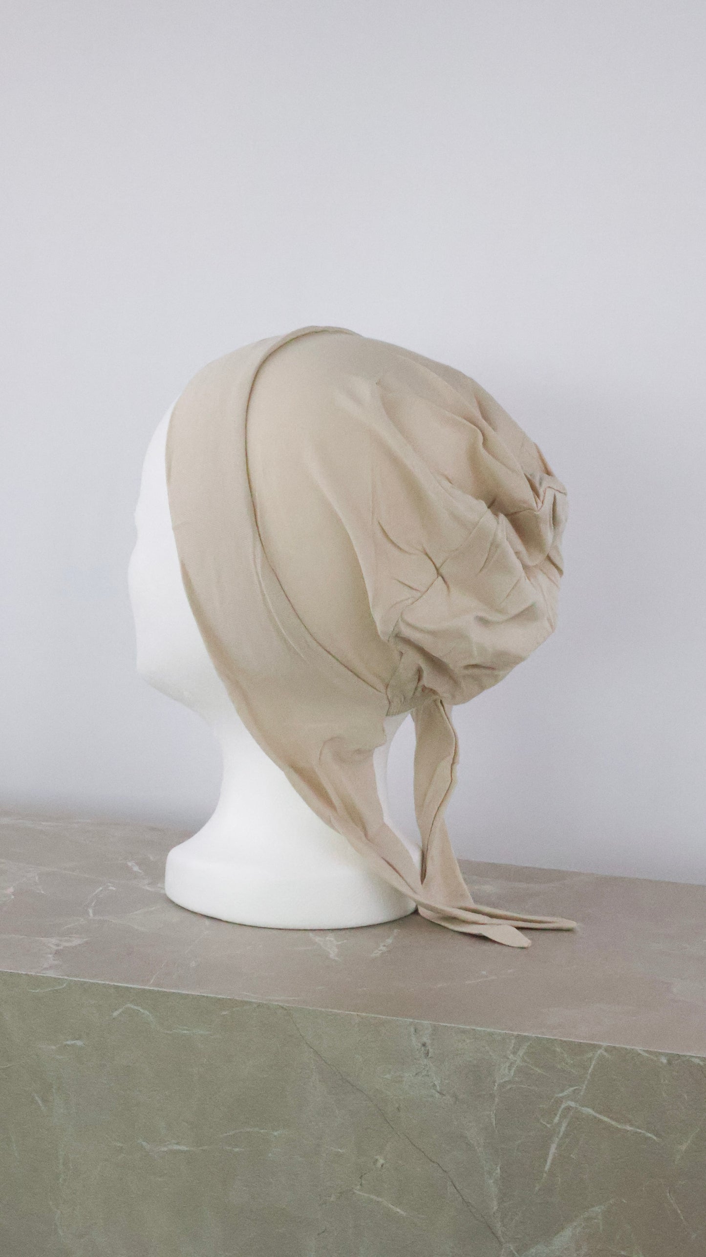 TIE BACK BONE BEIGE