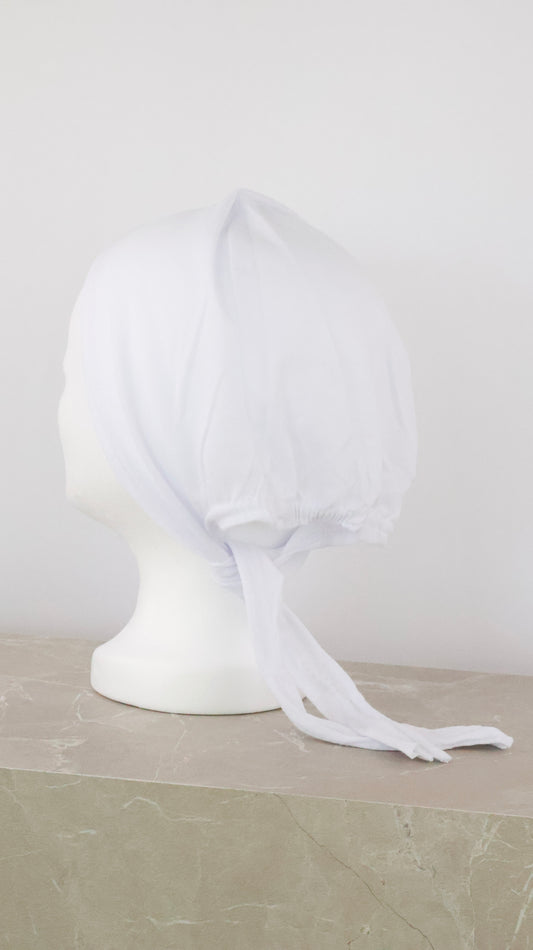 TIE BACK BONE WHITE OLD SCHOOL