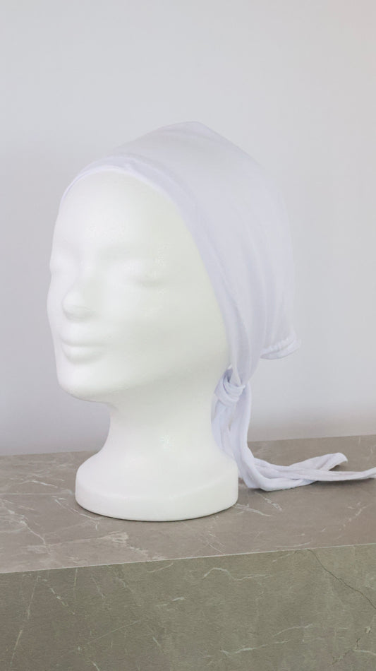 TIE BACK BONE WHITE OLD SCHOOL