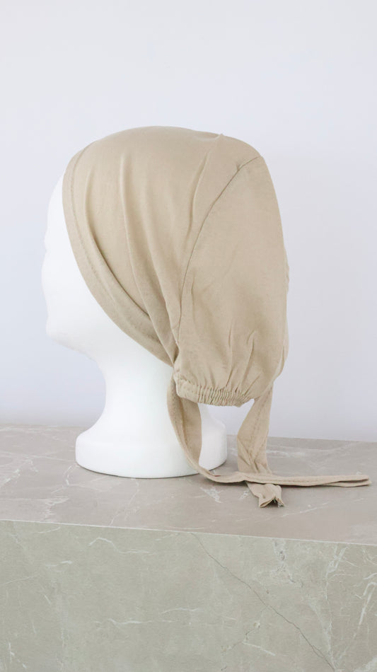 TIE BACK BONE BEIGE OLD SCHOOL