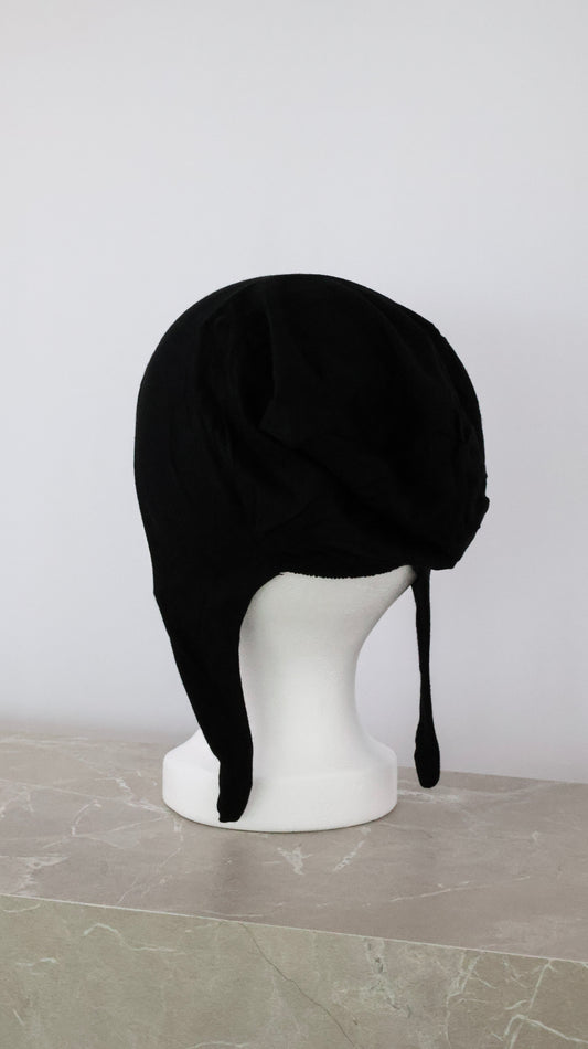 TIE BACK BONE BLACK