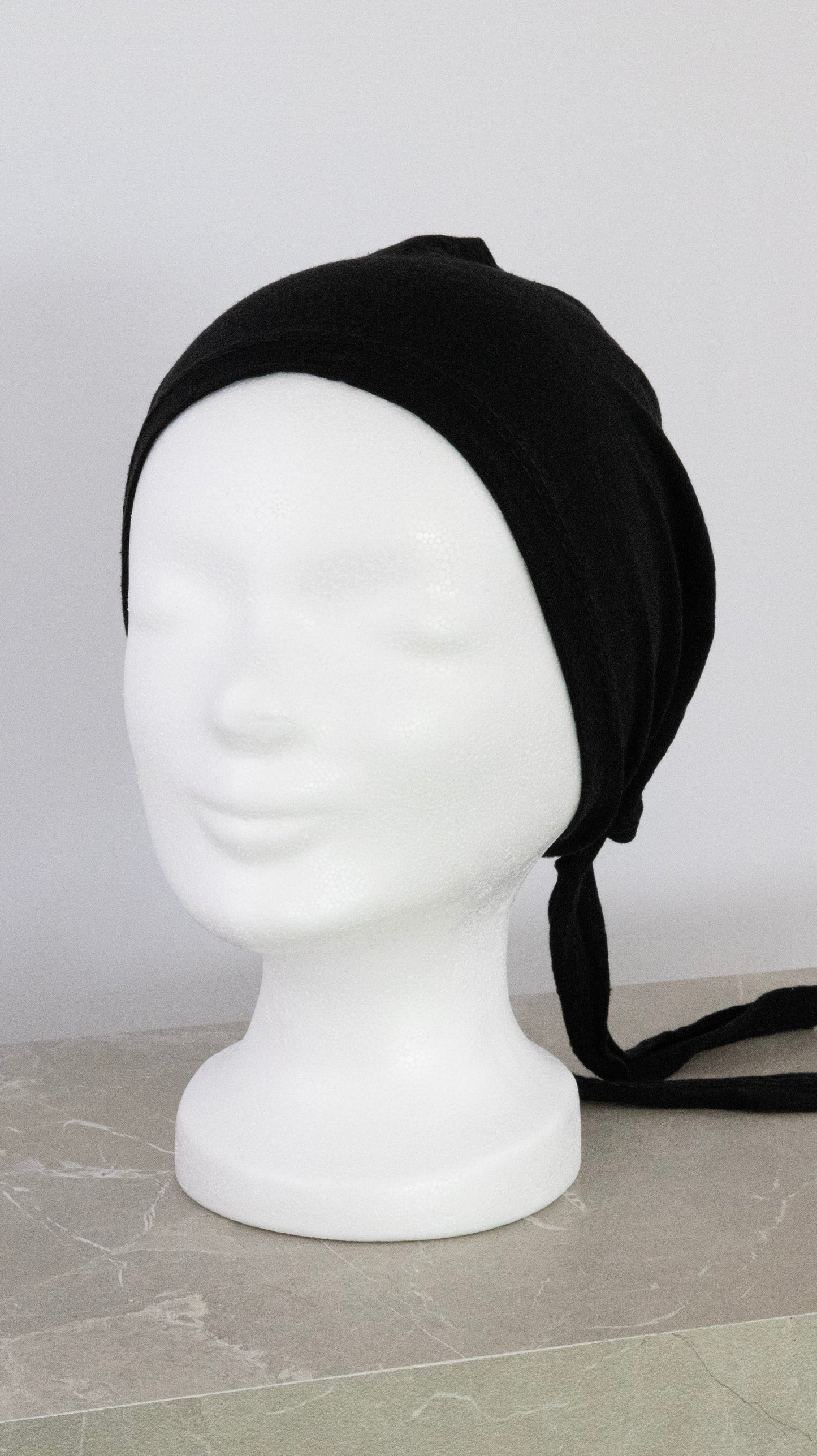 TIE BACK BONE BLACK OLD SCHOOL