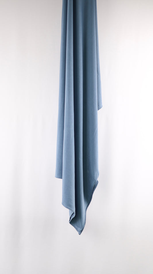 Premium Jersey Liquid DUSTY BLUE