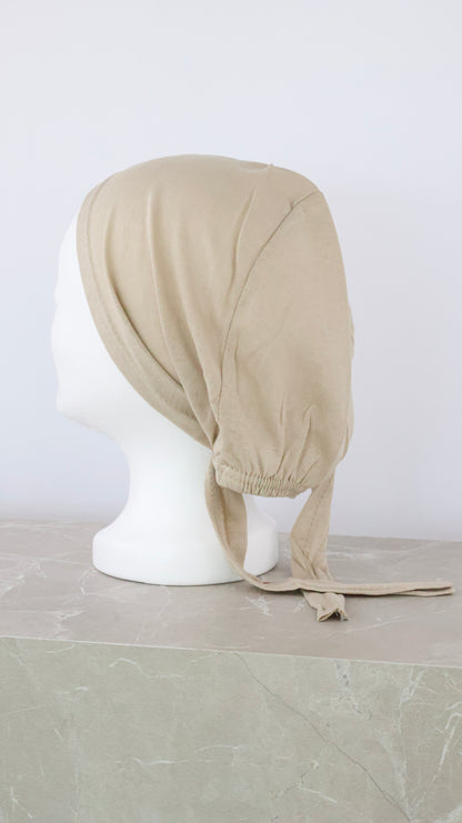 TIE BACK BONE BEIGE OLD SCHOOL